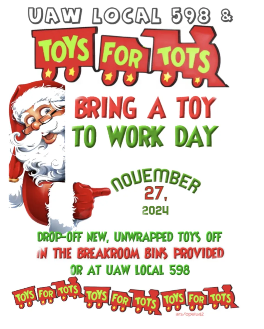 Bring A Toy to Work Day 2024