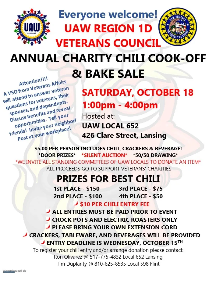 Chili Cook off 2025