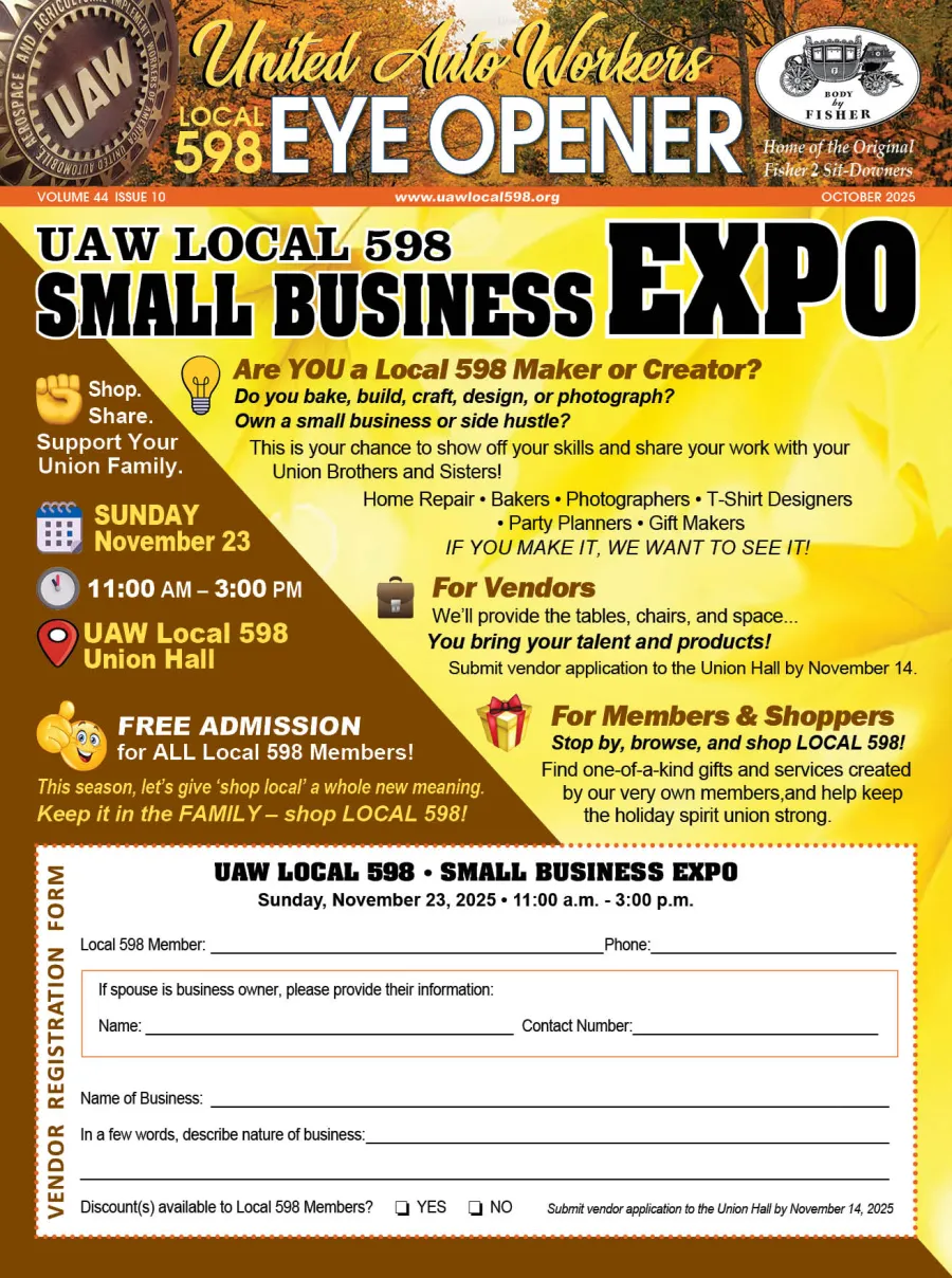 eye opener OCTOBER 2025