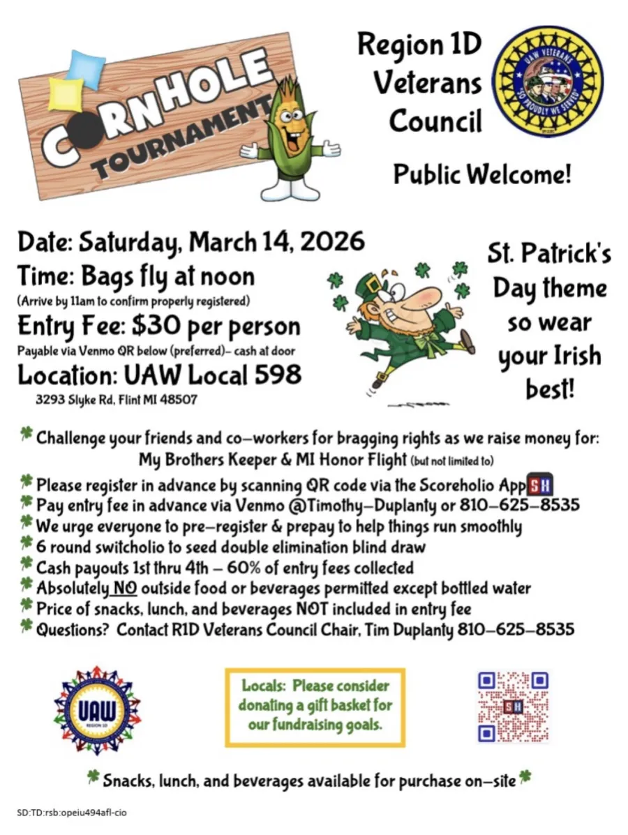 CORNHOLE TOURNAMENT 2026