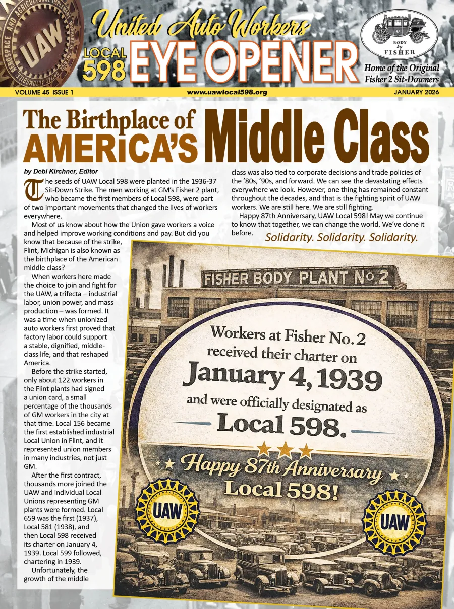 JANUARY 2026 EYE OPENER