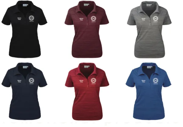 mens and womens embroidered polos